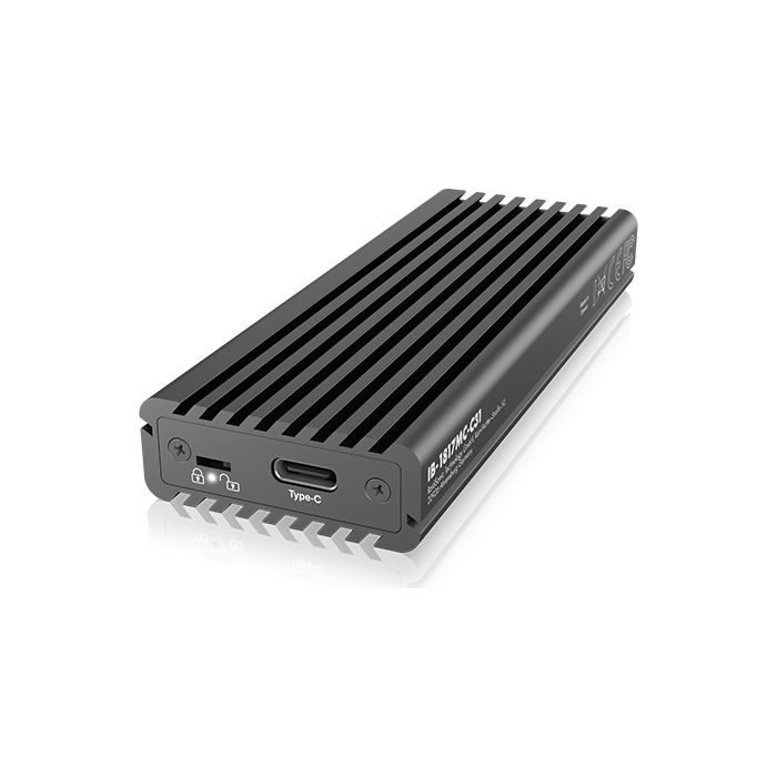 Enclosure ICY BOX IB-1817MC-C31 M.2 NVMe Card / SATA SSD - USB 3.1-6