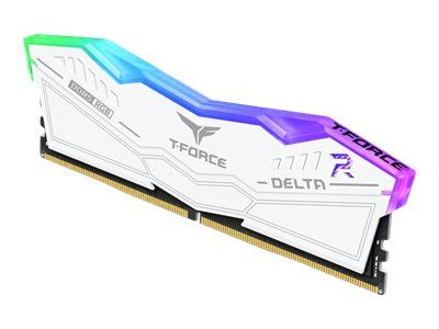 T-Force DELTA RGB - DDR5 - kit - 32 GB: 2 x 16 GB - DIMM 288-pin - 6200 MHz / PC5-49600 - unbuffered-1