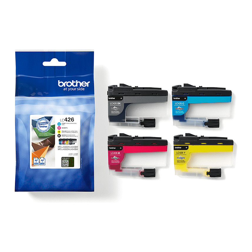 Set tinti BROTHER LC426VAL (Original, Multipack, Crna/Cijan/Magenta/Žuta)-5
