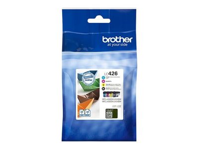 Set tinti BROTHER LC426VAL (Original, Multipack, Crna/Cijan/Magenta/Žuta)-1
