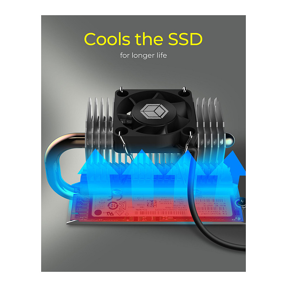 Hladnjak za M.2 SSD ICY BOX IB-M2HSF-705-5