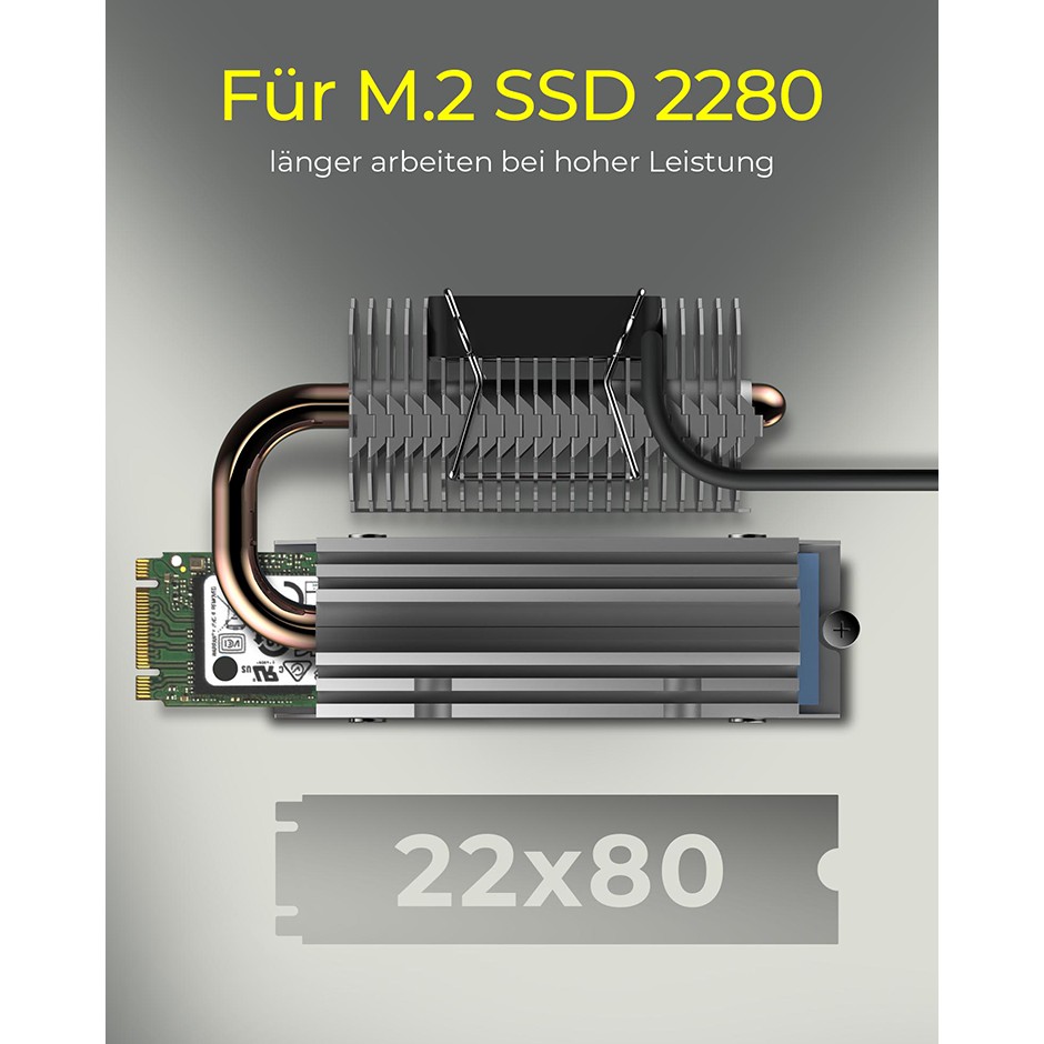 Hladnjak za M.2 SSD ICY BOX IB-M2HSF-705-7