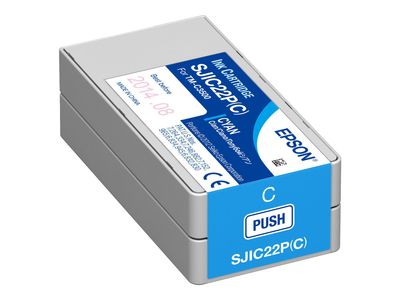 Tinta EPSON SJIC22P(C) (originalna, cijan)