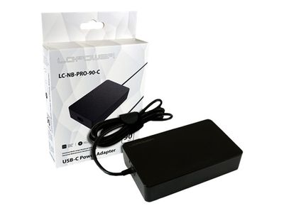 Adapter LC POWER LC-NB-PRO-90-C (USB-C, 90 W)-1