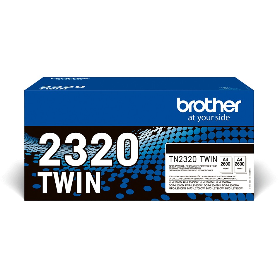 Toner BROTHER TN2320 TWIN crna boja-0