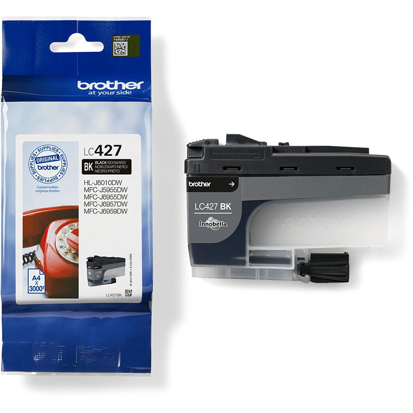 Patrona s tintom BROTHER LC427BK (original) crna-4