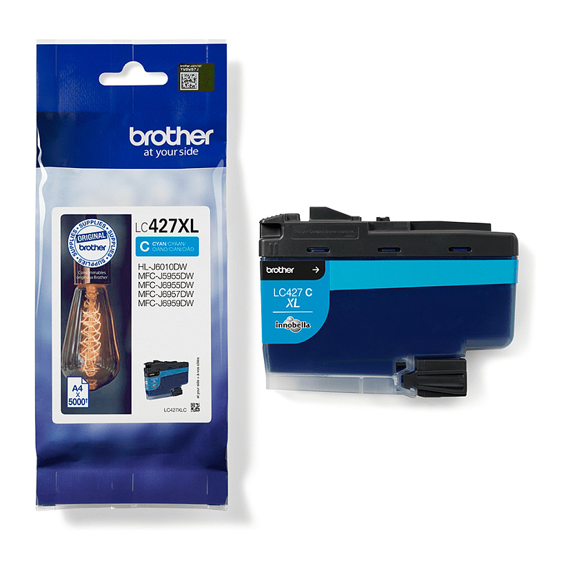 Patrona s tintom visokog kapaciteta BROTHER LC427XLC (original) cijan-1