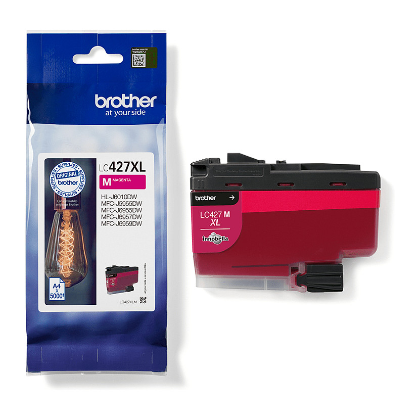 Patrona s tintom visokog prinosa BROTHER LC427XLM (original) magenta-4