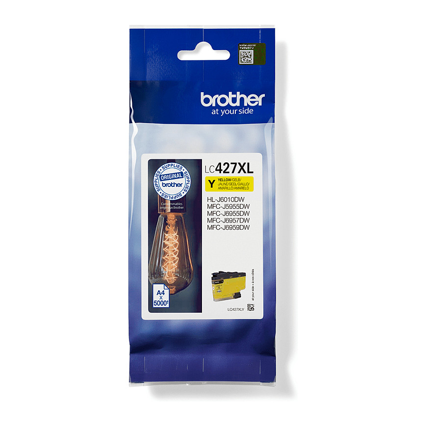Patrona s tintom visokog prinosa BROTHER LC427XLY (original) žuta-2