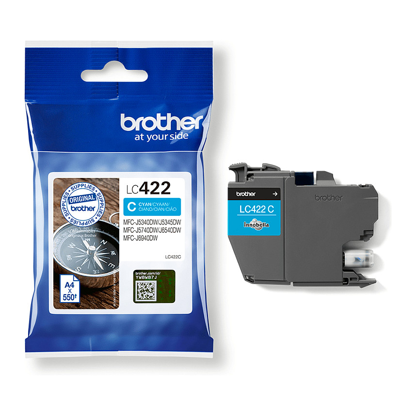 Tinta BROTHER LC422C (original) Cijan, 550 stranica-5