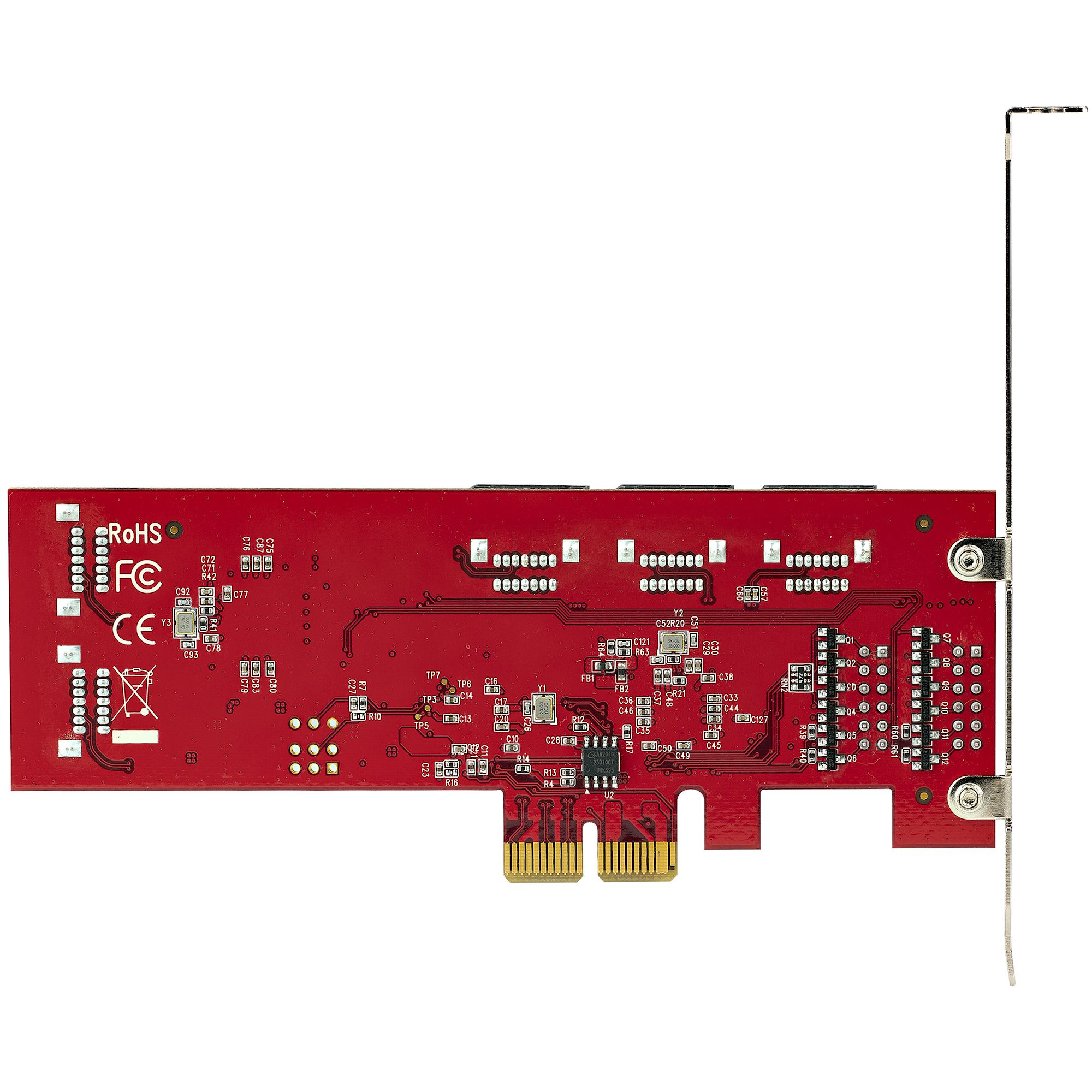 SATA PCIe kartica STARTECH.COM (10 portova PCIe SATA proširena kartica, 6Gbps SATA kartica, niski/puni profil, složeni SATA konektori, ASM1062 ne-RAID SATA-15