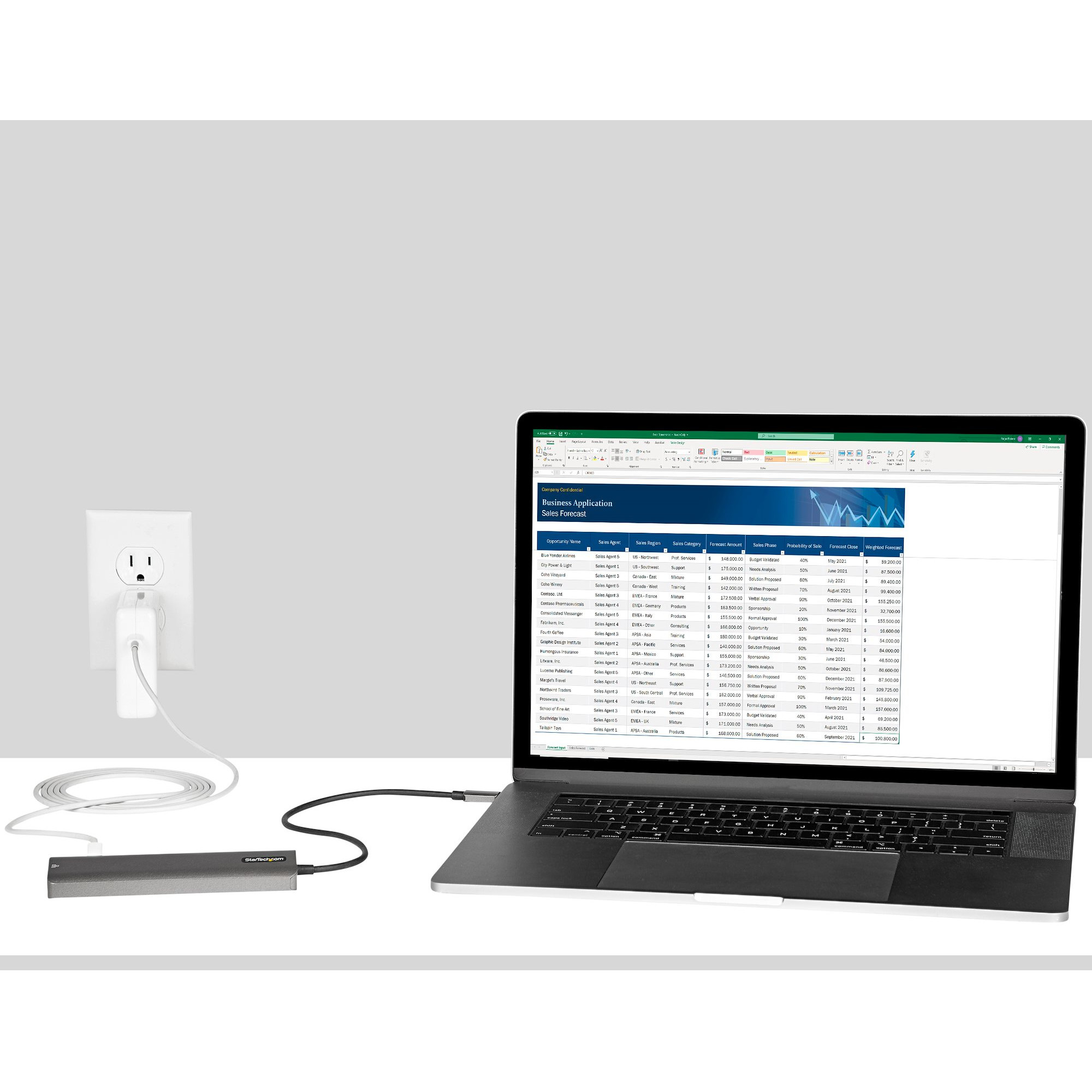 Adapter STARTECH.COM Višenamjenski (USB-C, 4K HDMI, USB 3.2 Gen 1, Gigabit Ethernet, USB Power Delivery 3.0)-17