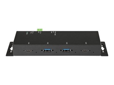 USB Hub STARTECH 4 Port Industrial (10gbps, 2x usb-c, 2x usb-a, metalno kućište, esd zaštita)-3