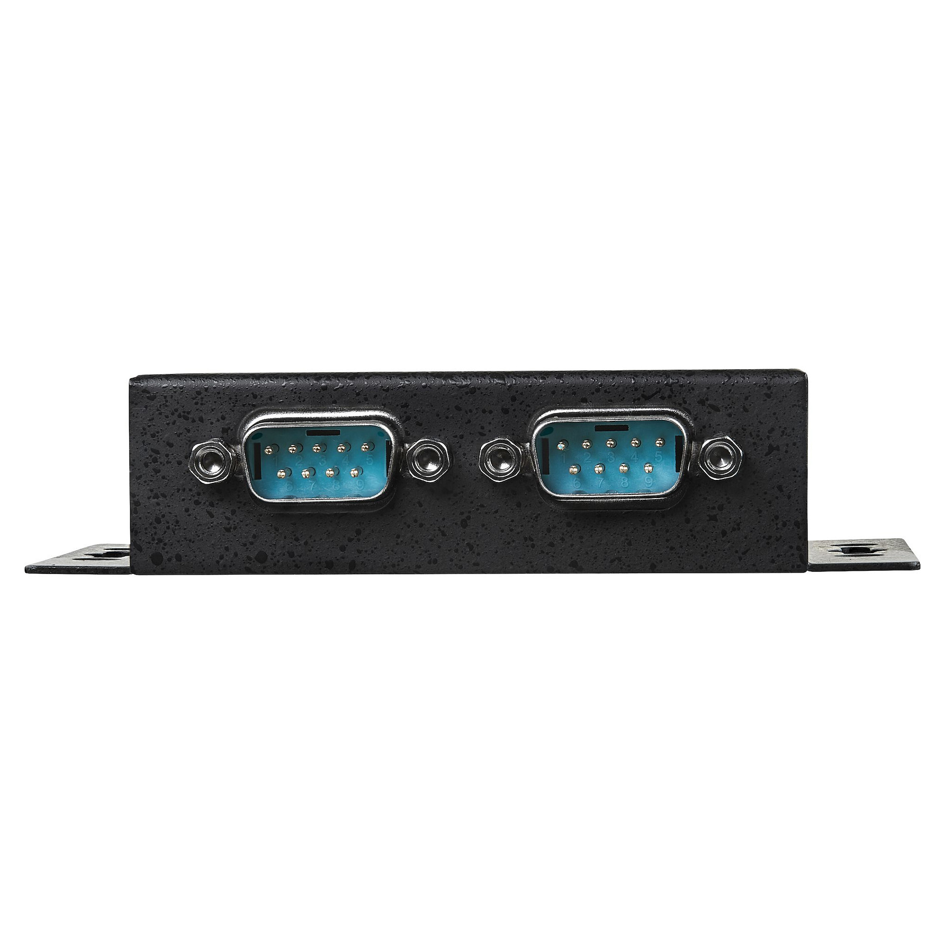 StarTech.com USB to Serial Adapter - 2 Port - Wall Mount - Din Rail Clips - Industrial - COM Port Retention - FTDI - DB9 (ICUSB2322I) - serial adapter - USB 2.0 - RS-232 x 2-9