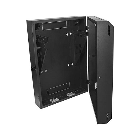 StarTech.com 6U Wall Mount Network Cabinet - Vertical Wall Mount Patch Panel Rack - 30" Server Room Cabinet (RK630WALVS) - rack enclosure cabinet - 6U-10