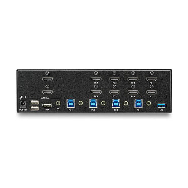 KVM Switch STARTECH.COM SV431DHD4KU (4-portni, HDMI, 4K 30Hz, USB 3.0 Hub, Audio)-9