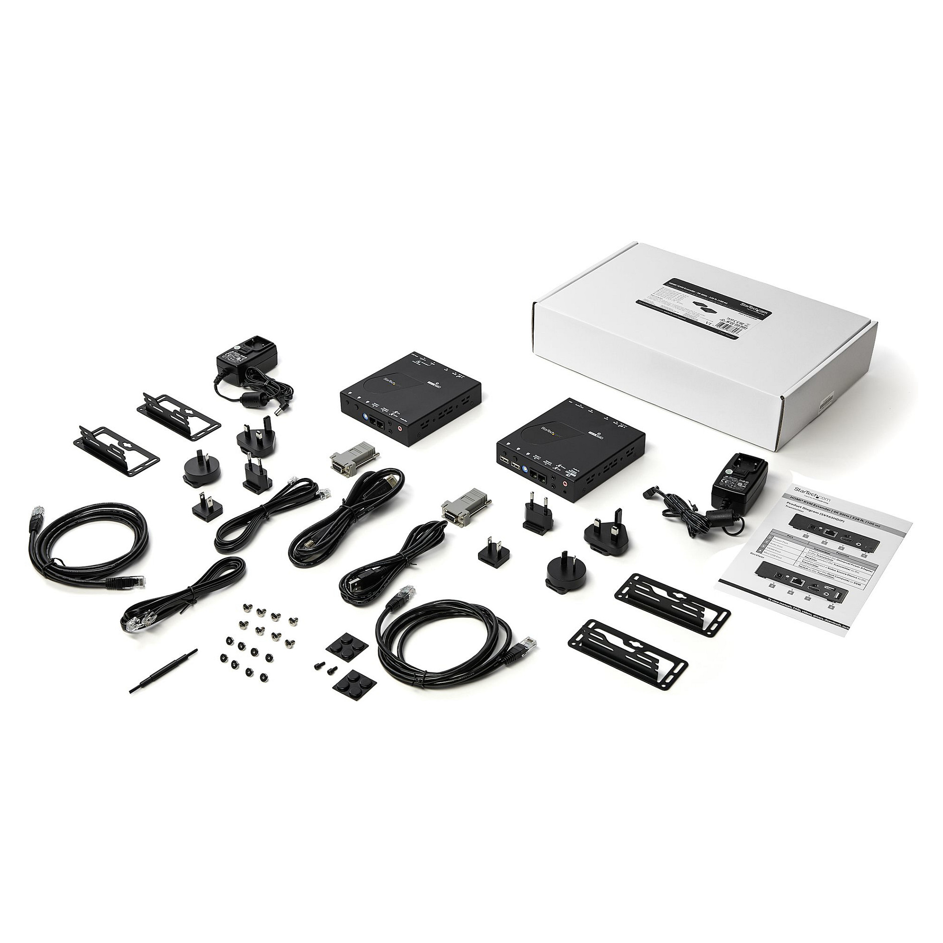 HDMI KVM Extender STARTECH.COM SV565HDIP (4K 30Hz, USB, do 100m)-8
