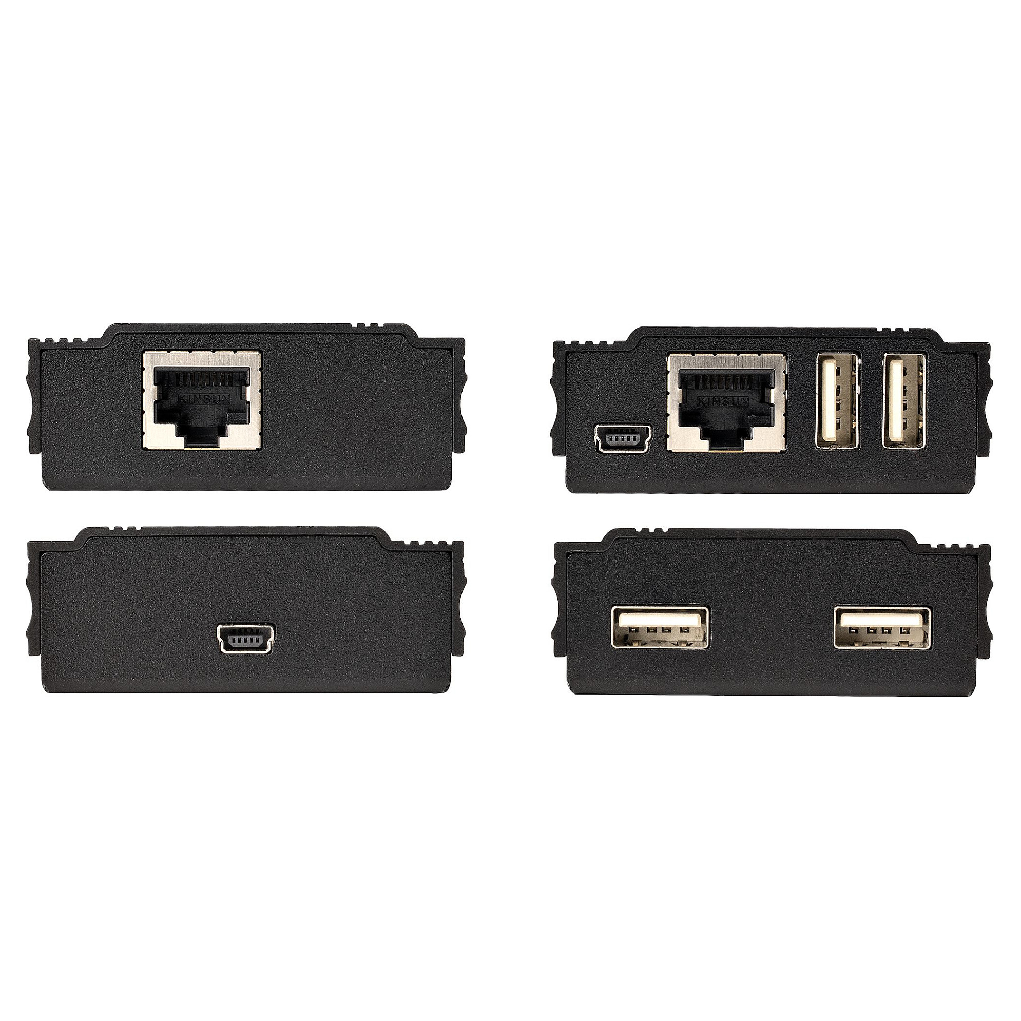 USB Extender STARTECH.COM 4 Port USB 2.0 Hub (do 100m, preko cat5e/cat6, rj45, 480 mbps, metalni)-8