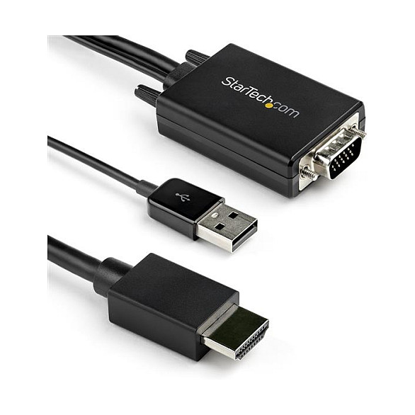 Kabel STARTECH.COM VGA na HDMI VGA2HDMM2M (2 m, 1080p, USB napajanje i zvuk)-5