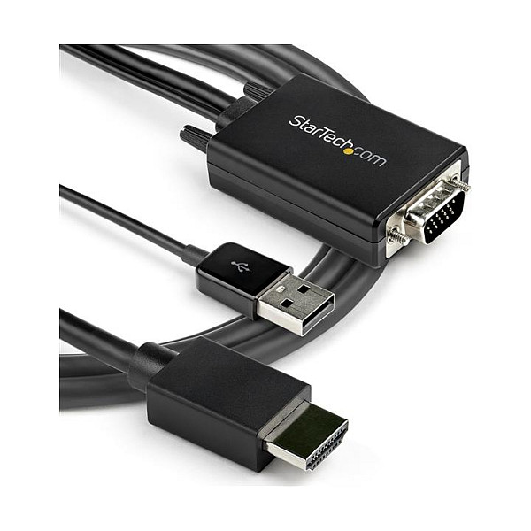 Kabel STARTECH.COM VGA na HDMI VGA2HDMM2M (2 m, 1080p, USB napajanje i zvuk)-10