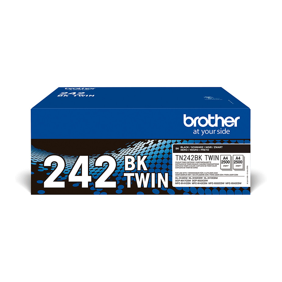 Dvostruki paket patrona s tonerom BROTHER TN242 BKTWIN (original) crna-1