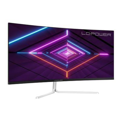 Led zakrivljeni monitor LC POWER LC-M34-UWQHD-100-C-V3 (86.4 cm (34"), 3440 x 1440 UWQHD)-0