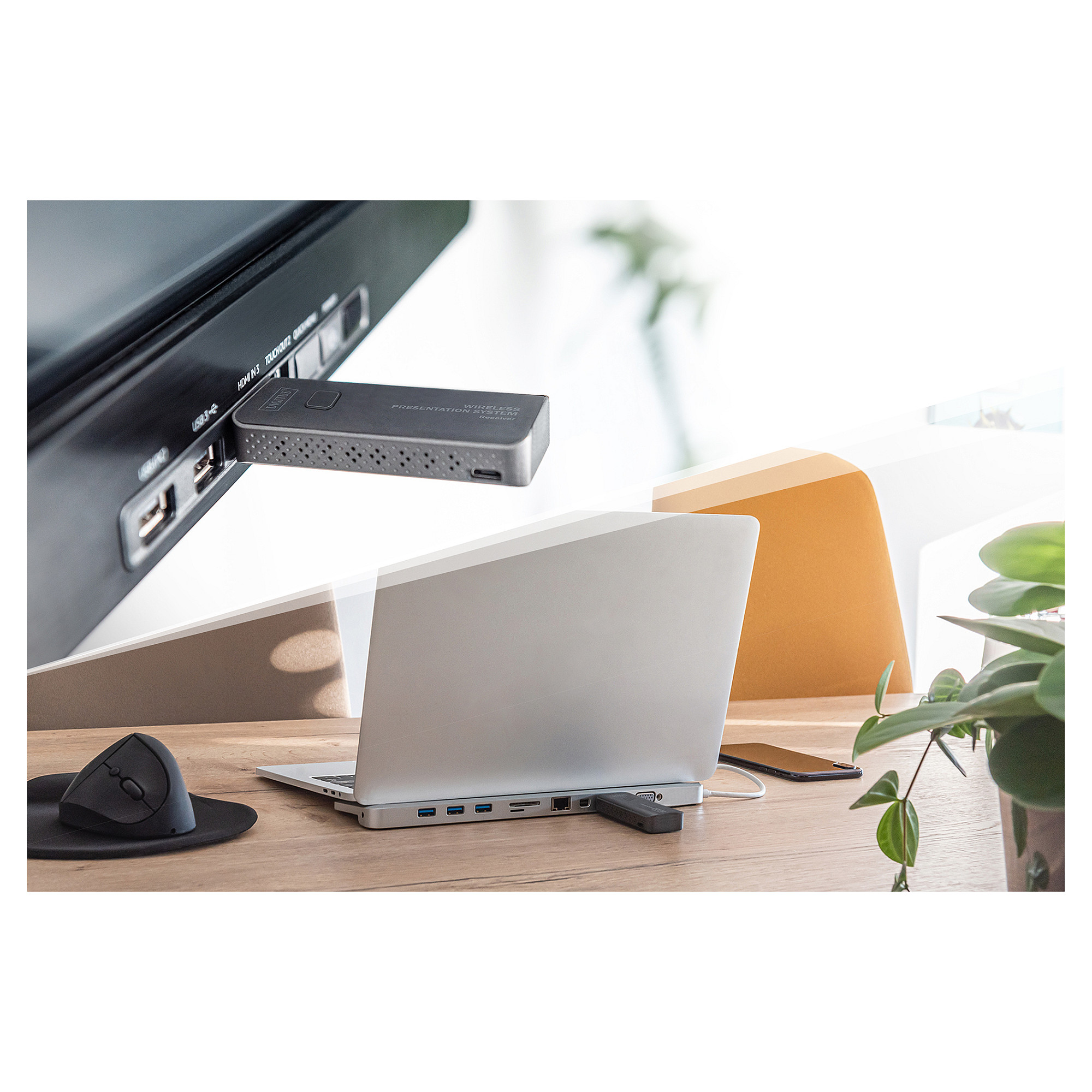 Bežični HDMI ekstender DIGITUS DS-55319 (4K/60Hz, 50m, Wi-Fi 5)-4