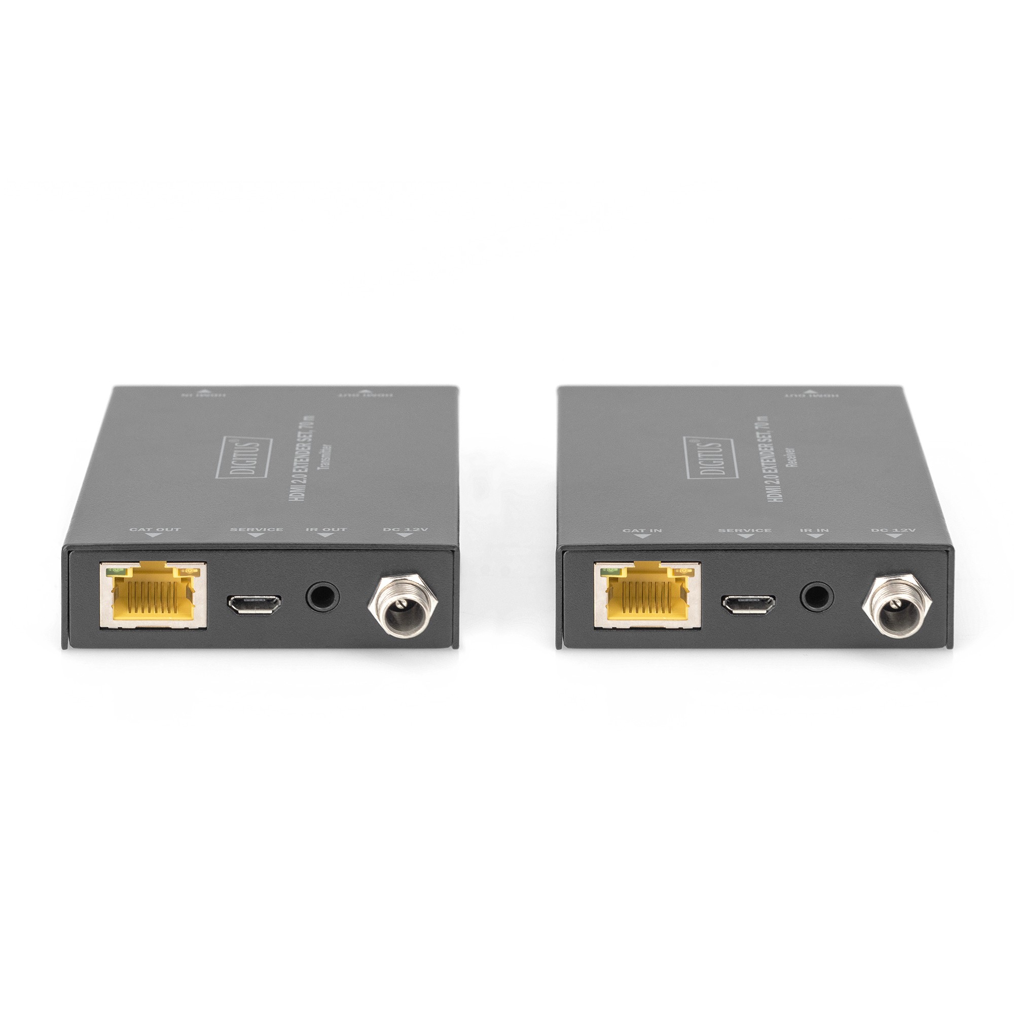 Odašiljač i prijemnik - produživač za video / audio / infracrveno - HDMI -DIGITUS DS-55506-2