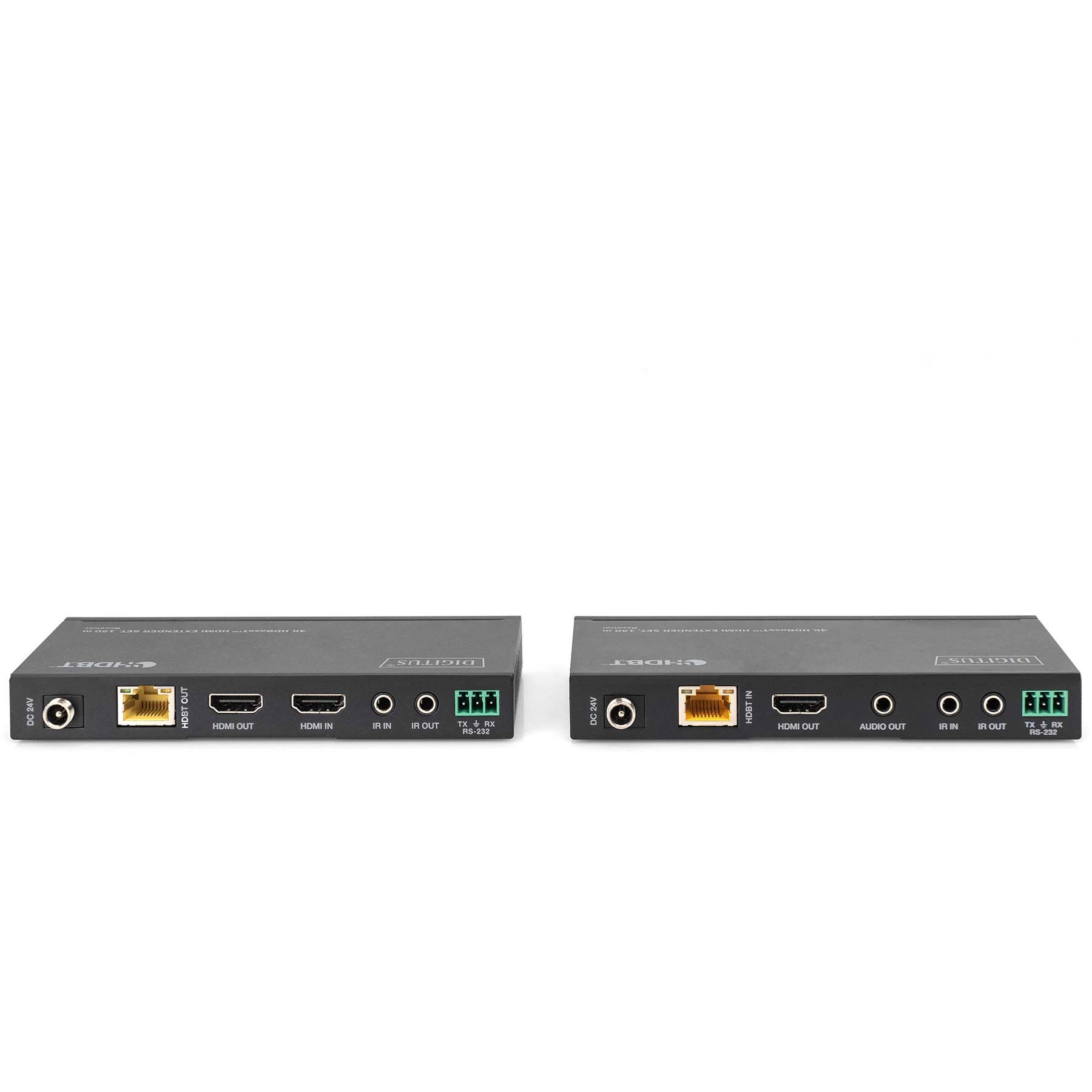Odašiljač i prijemnik DIGITUS DS-55508 (video/audio/infracrveni/serijski produživač, HDMI, HDBaseT)-3