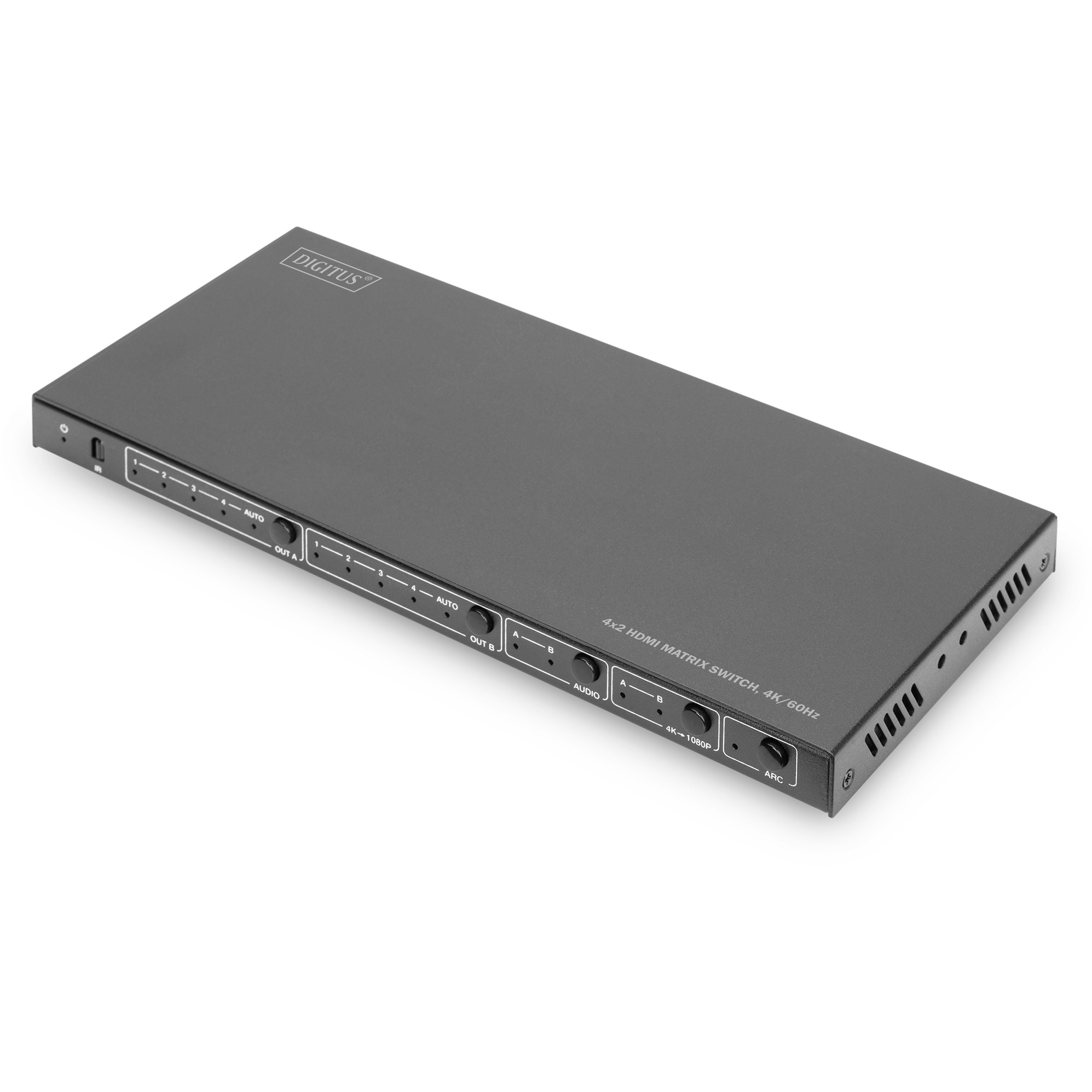 Switch DIGITUS 4 x 2 (video / audio)-0