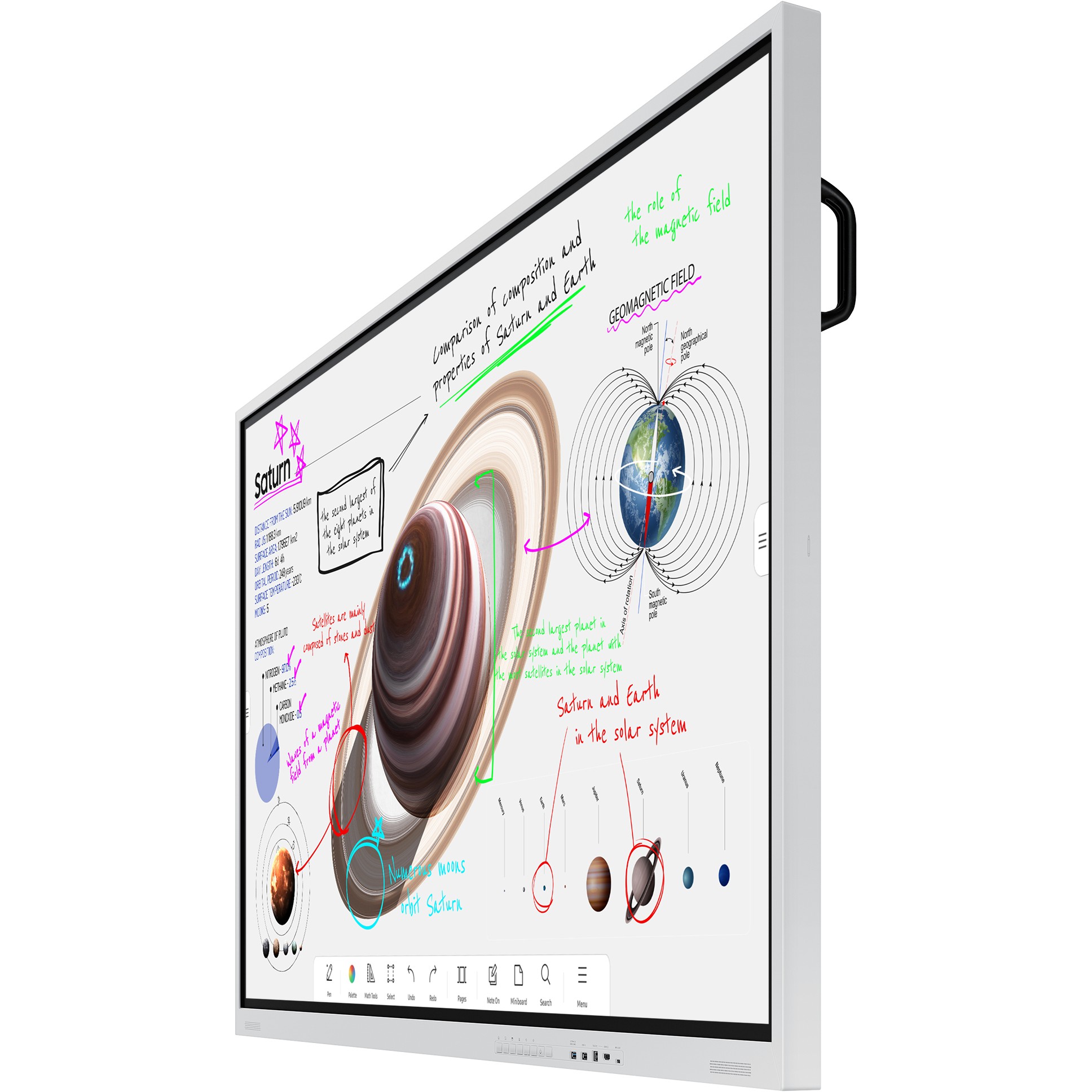 Digitalni flipchart SAMSUNG Flip Pro WM75B (189 cm (75"), 3840 x 2160 4K UHD)-10