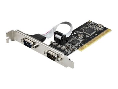 PCI serijska paralelna kombinirana kartica STARTECH.COM (s dvostrukim serijskim RS232 priključcima (DB9) i 1x paralelnim LPT priključkom (DB25), PCI-0
