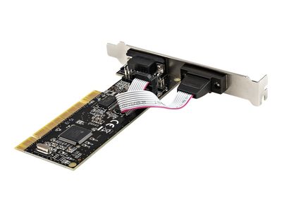 PCI serijska paralelna kombinirana kartica STARTECH.COM (s dvostrukim serijskim RS232 priključcima (DB9) i 1x paralelnim LPT priključkom (DB25), PCI-1