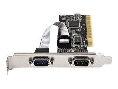 PCI serijska paralelna kombinirana kartica STARTECH.COM (s dvostrukim serijskim RS232 priključcima (DB9) i 1x paralelnim LPT priključkom (DB25), PCI-2