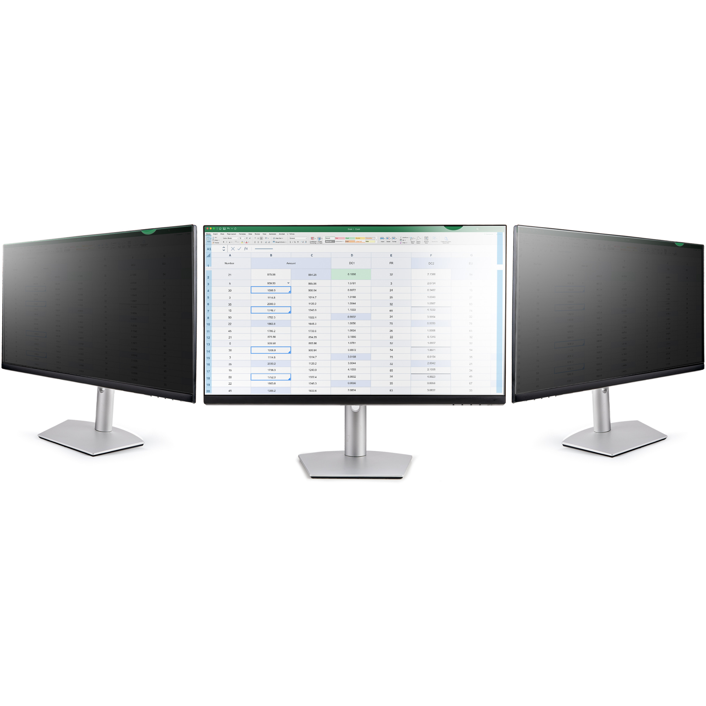 Zaštita za monitor STARTECH.COM (za privatnost monitora za PC 24", film za smanjenje plavog svjetla, 16:9, mat/sjajni, +/-30 stupnjeva vidljivosti)-18