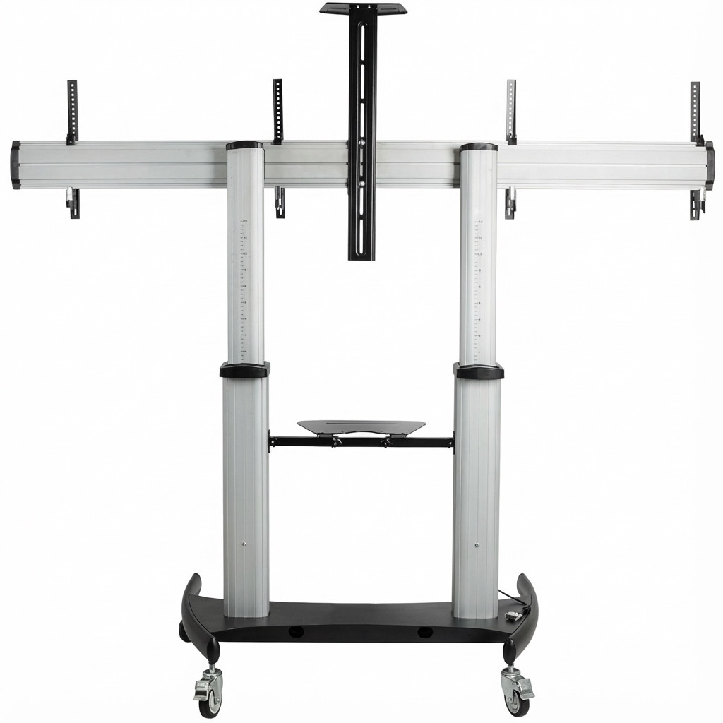 Kolica STARTECH.COM za dva televizora (za 37-60" VESA televizore do 50kg svaki, podesiva visina)-13