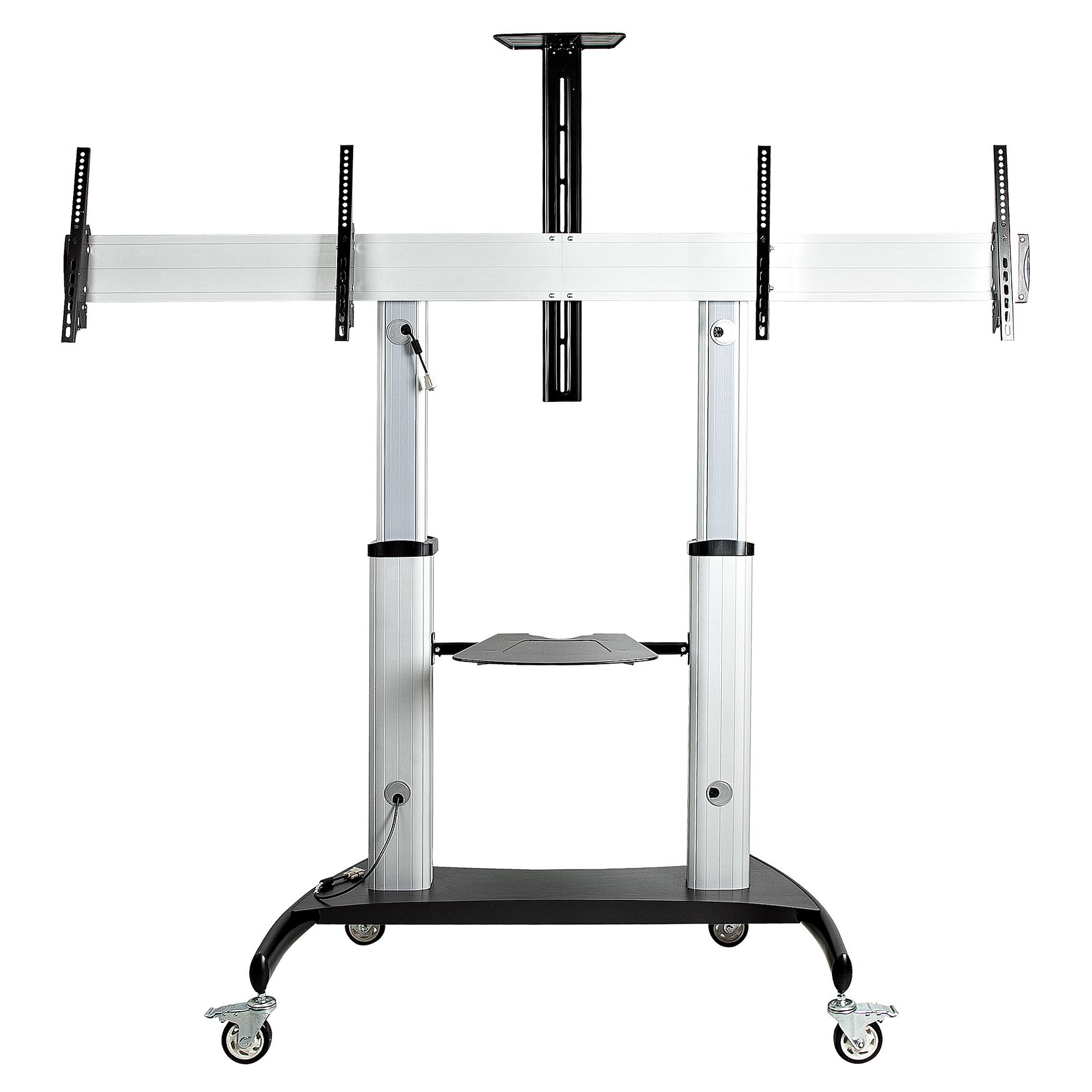 Kolica STARTECH.COM za dva televizora (za 37-60" VESA televizore do 50kg svaki, podesiva visina)-15