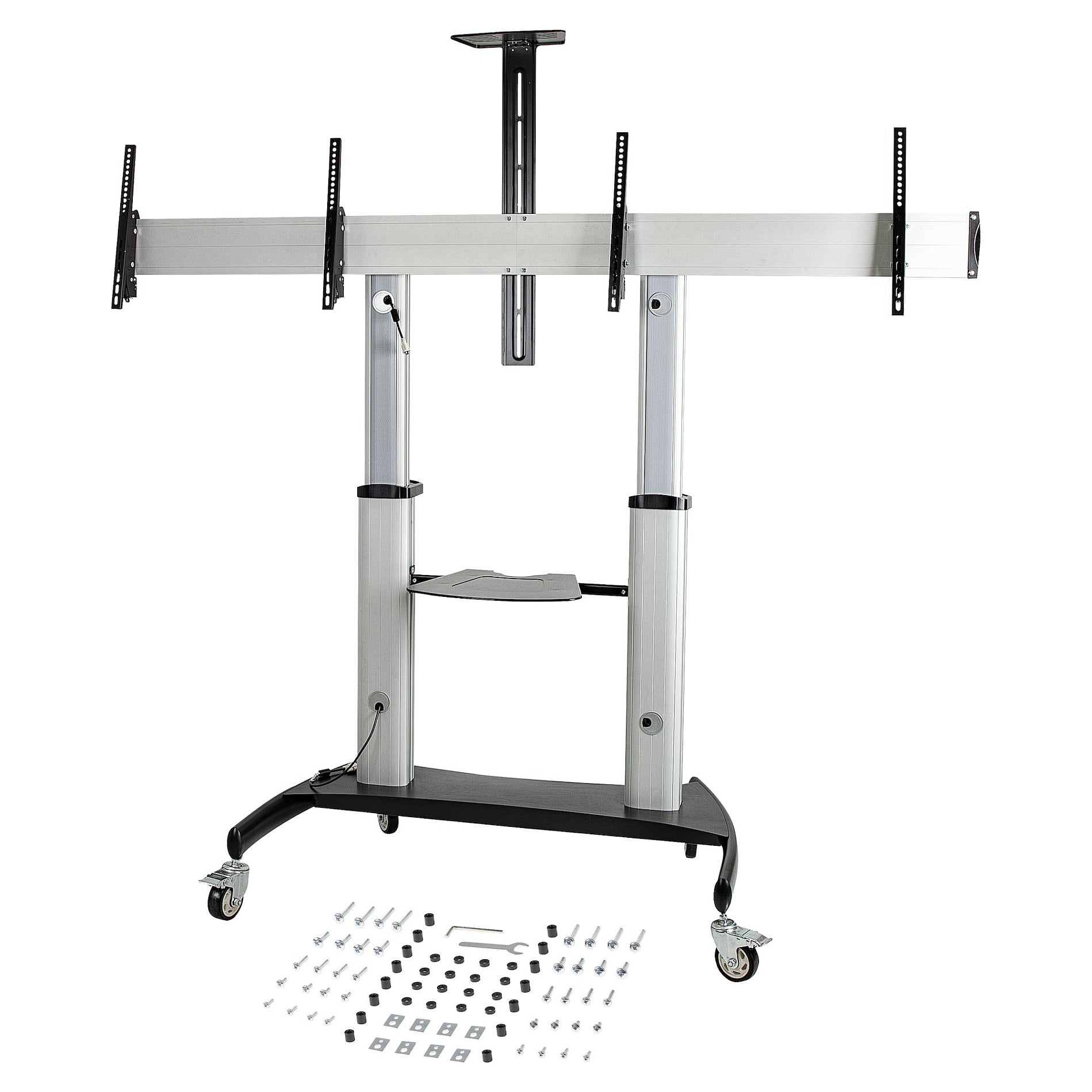Kolica STARTECH.COM za dva televizora (za 37-60" VESA televizore do 50kg svaki, podesiva visina)-22