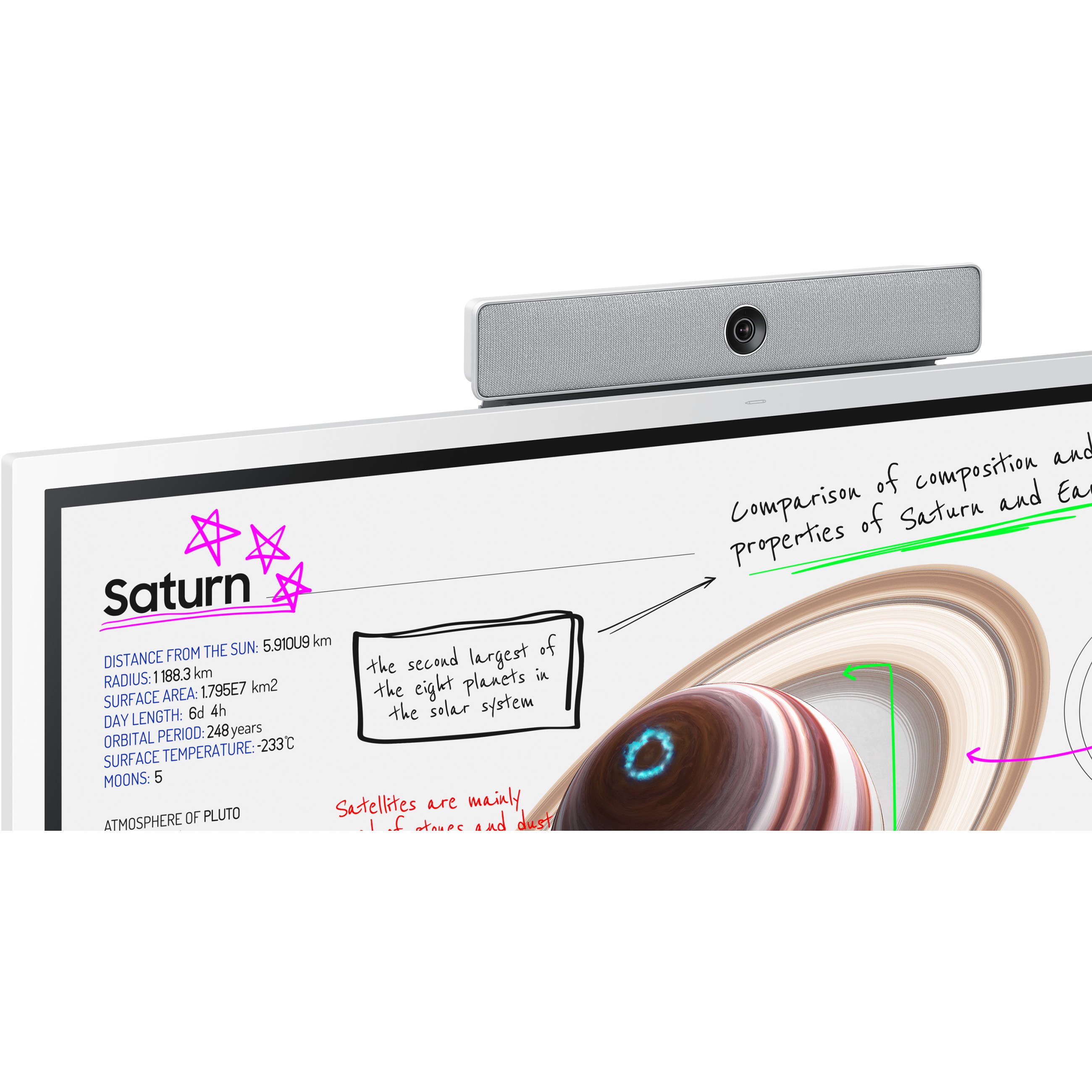 Digitalni flipchart SAMSUNG Flip Pro WM65B (165 cm (65"), 3840 x 2160 4K UHD)-8