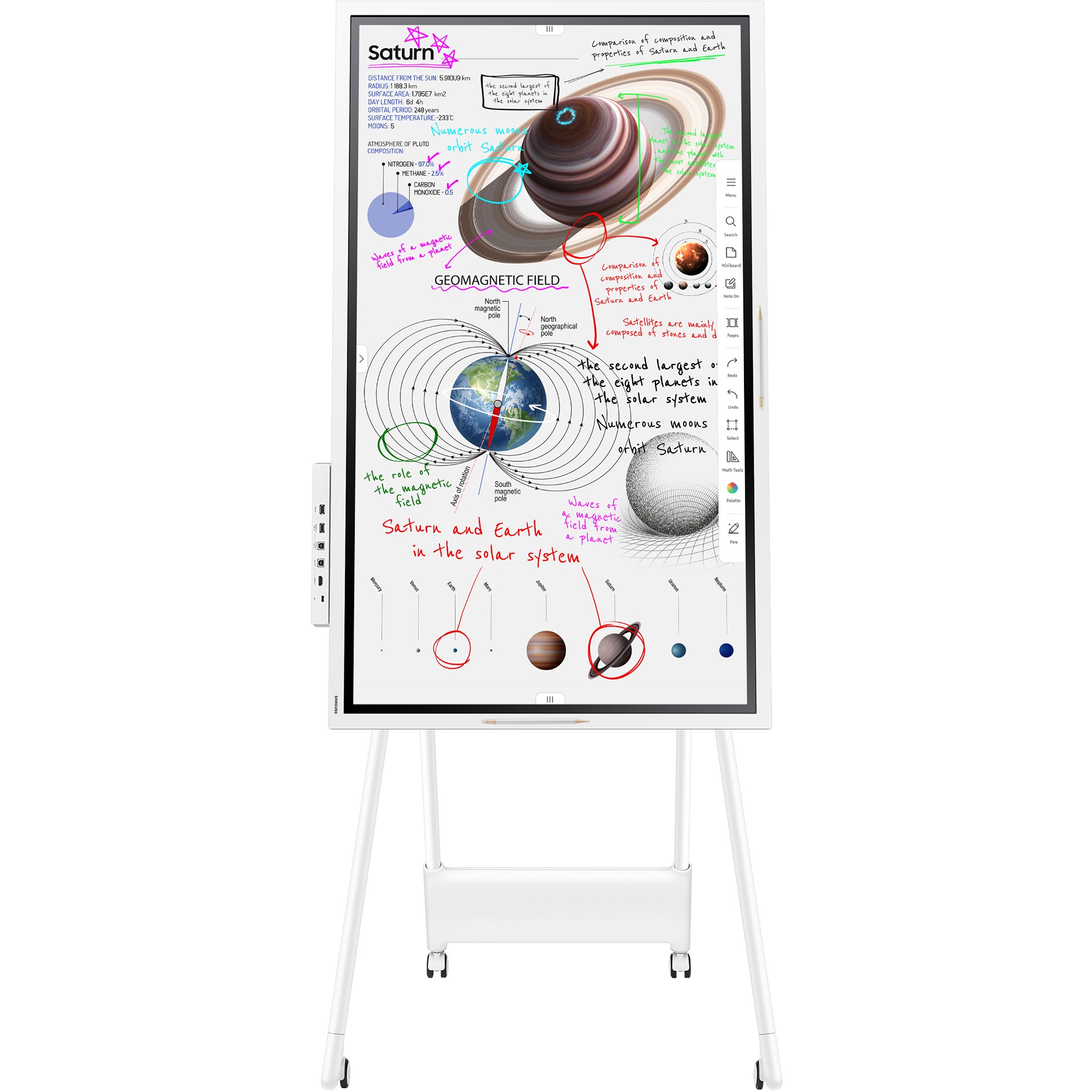 Digitalni flipchart SAMSUNG Flip Pro WM65B (165 cm (65"), 3840 x 2160 4K UHD)-10