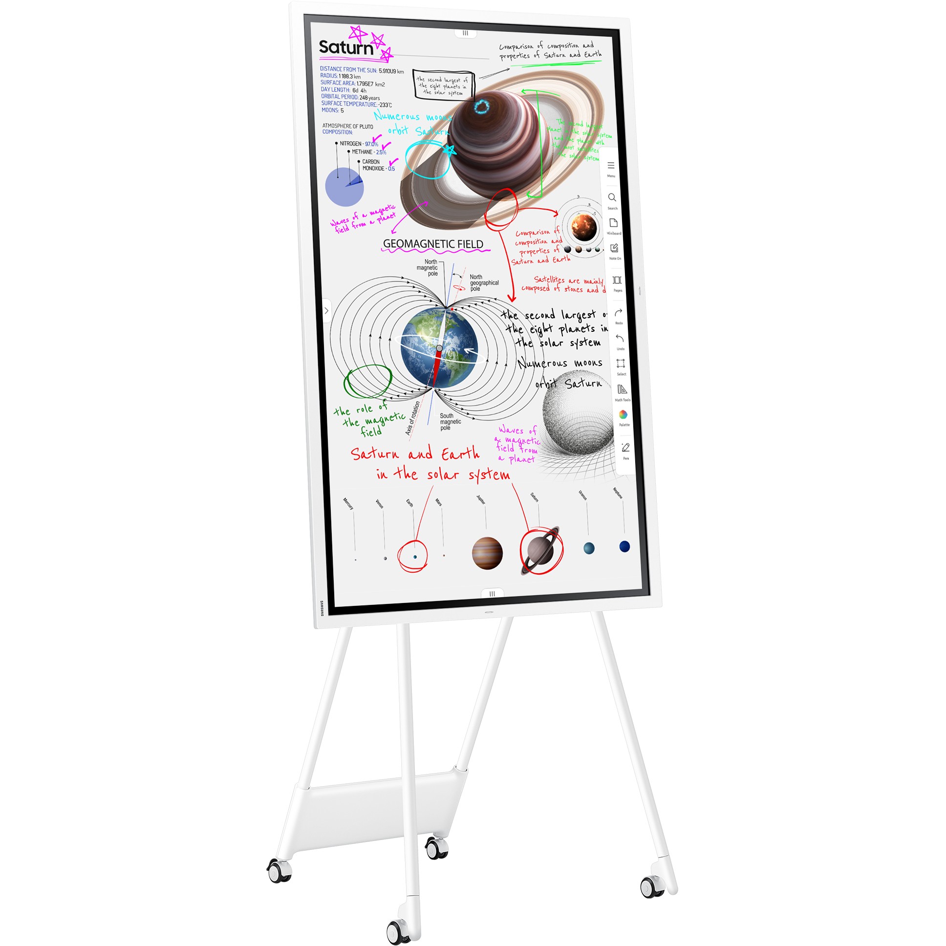 Digitalni flipchart SAMSUNG Flip Pro WM65B (165 cm (65"), 3840 x 2160 4K UHD)-11