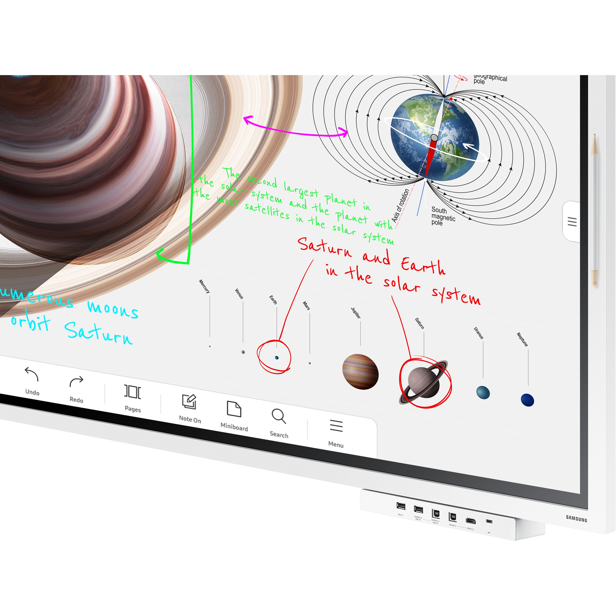 Digitalni flipchart SAMSUNG Flip Pro WM65B (165 cm (65"), 3840 x 2160 4K UHD)-22