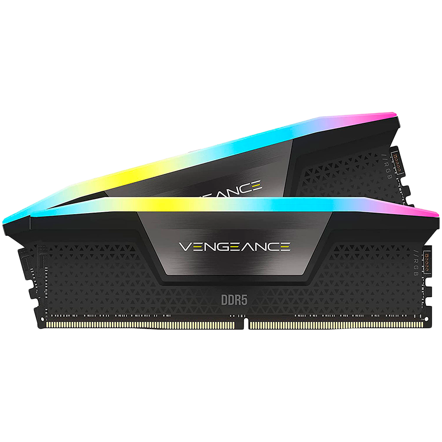 RAM CORSAIR VENGEANCE RGB (32 GB (2 x 16 GB), ddr5, dimm 288-pin, 5200 MHz / pc5-41600)-0