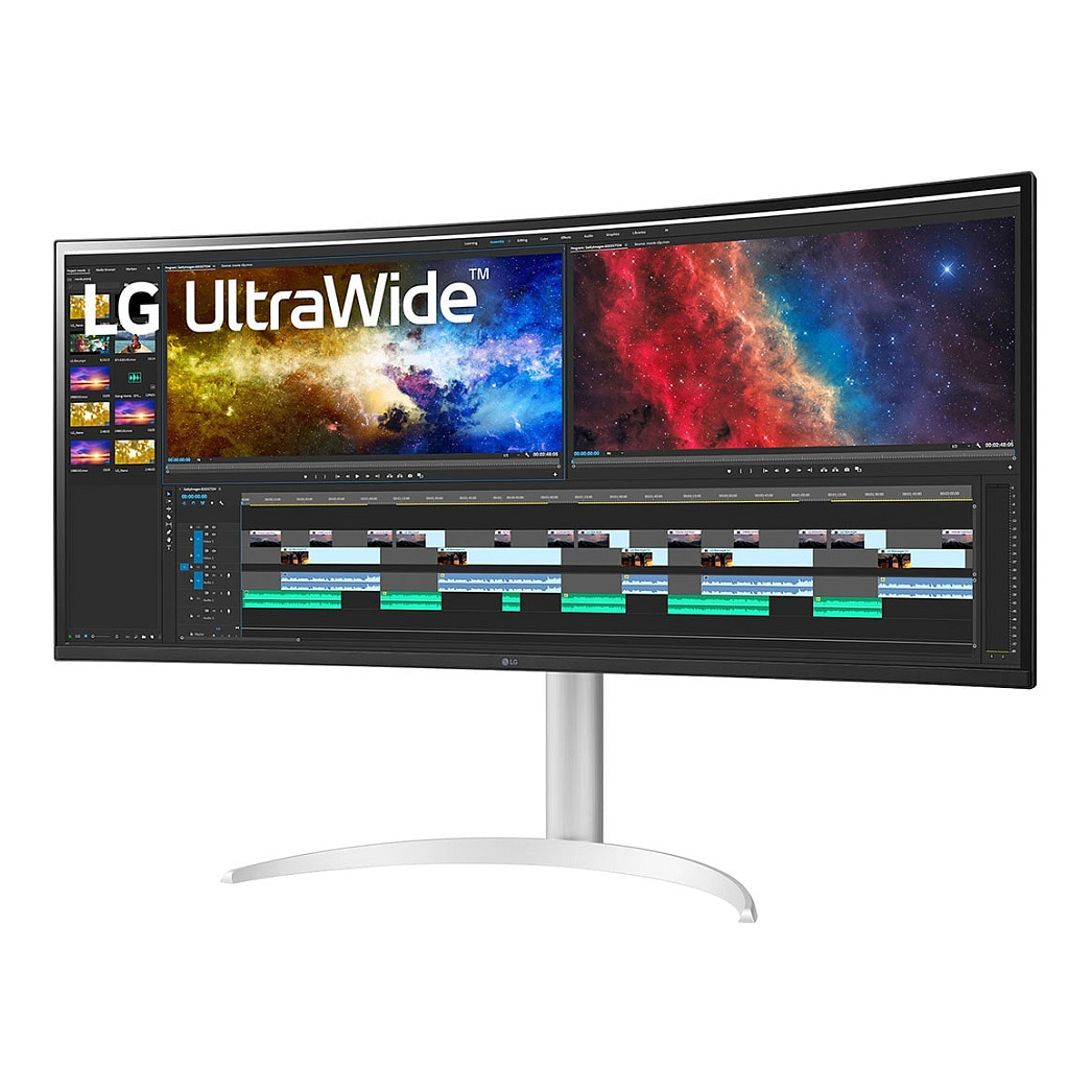 Zakrivljeni monitor LG 38BQ85C-W (38", 3840x1600, IPS, USB-C, KVM)-4