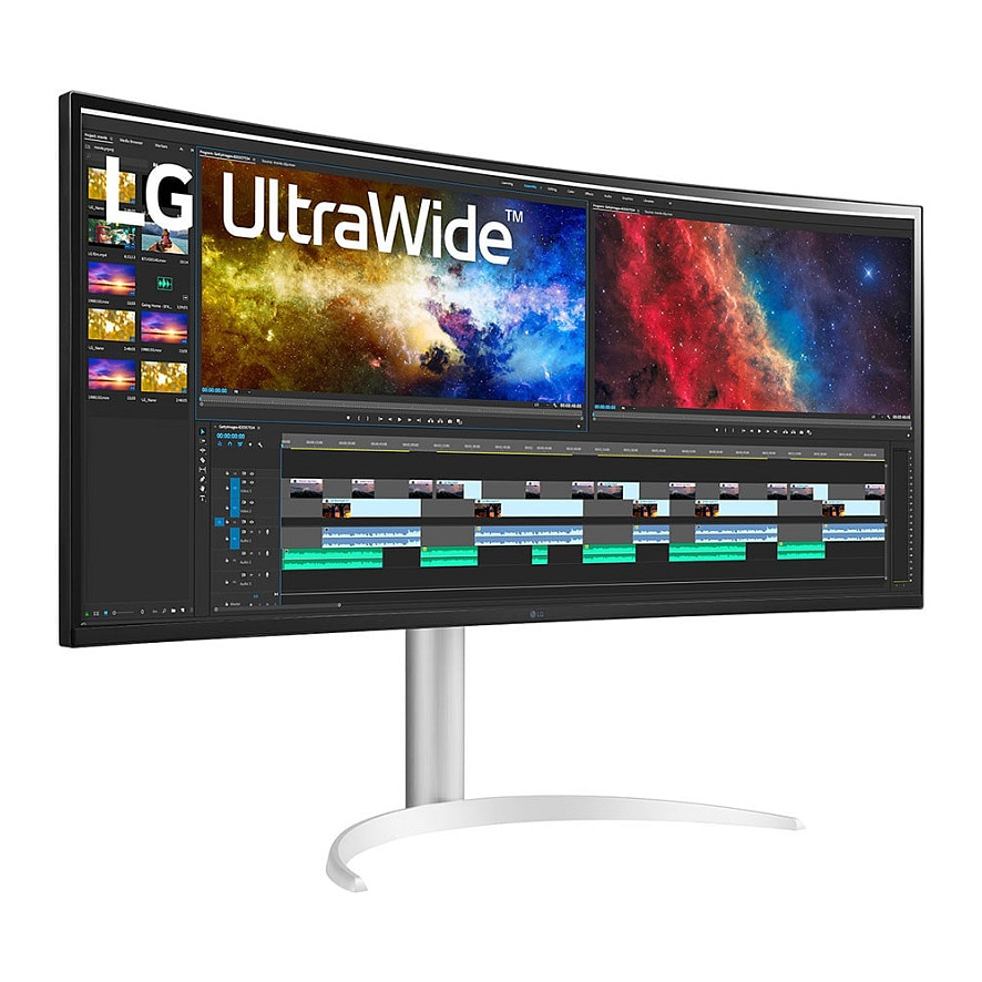 Zakrivljeni monitor LG 38BQ85C-W (38", 3840x1600, IPS, USB-C, KVM)-6