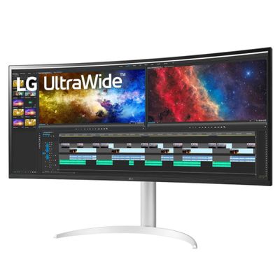 Zakrivljeni monitor LG 38BQ85C-W (38", 3840x1600, IPS, USB-C, KVM)-0