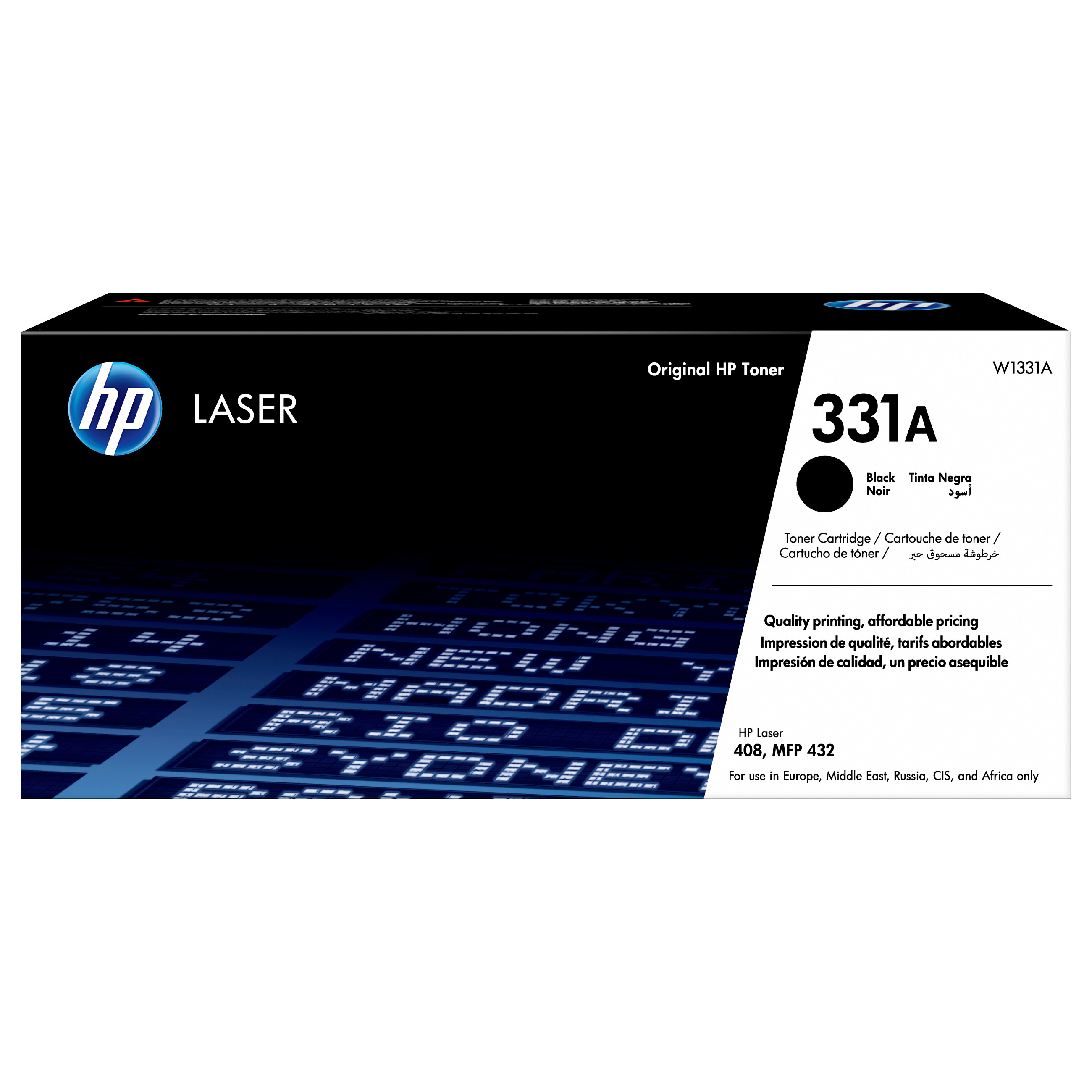 Toner HP 331A W1331A (original, crna boja)-1