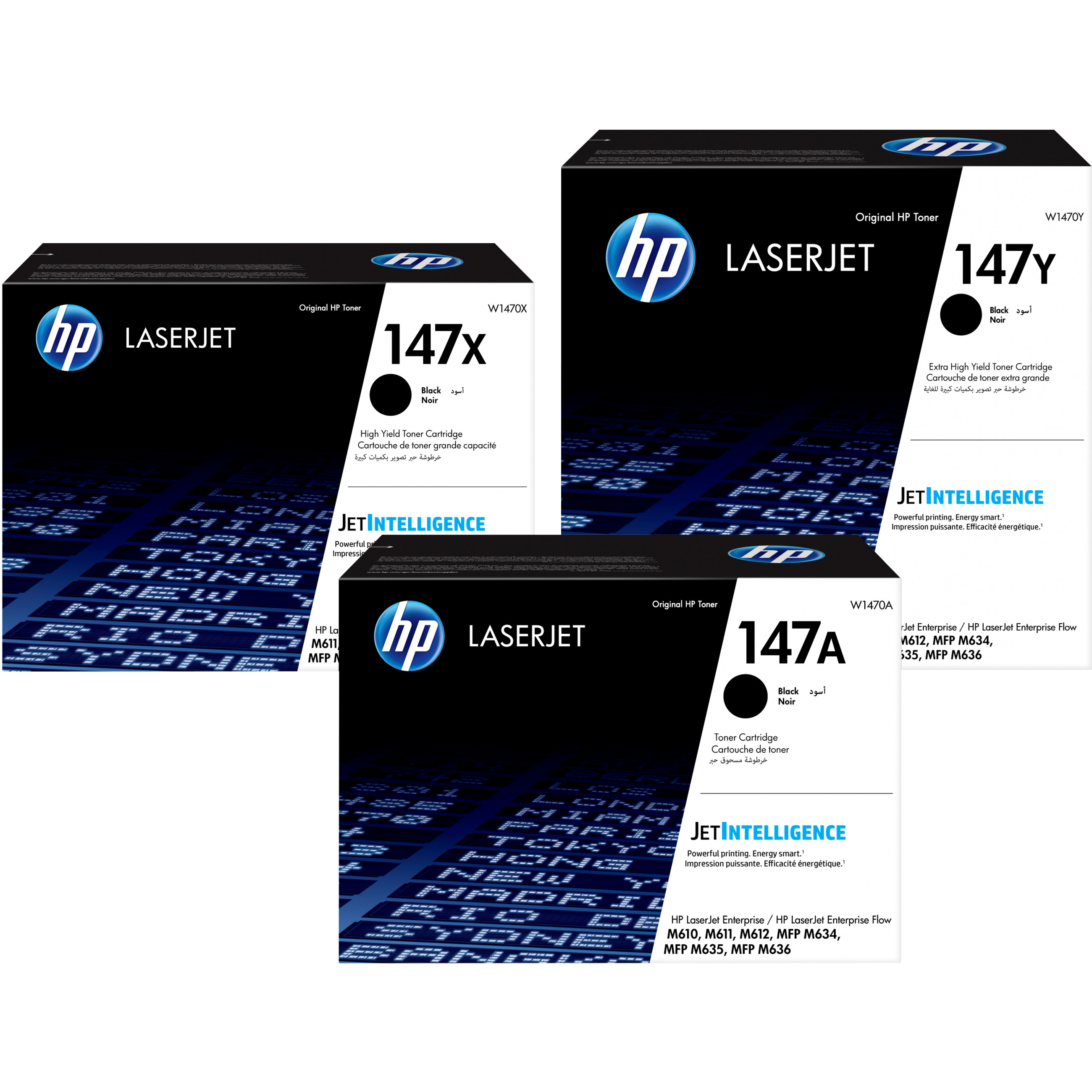 Toner HP 147X (visokog prinosa, original, LaserJet, W1470X) crna-0