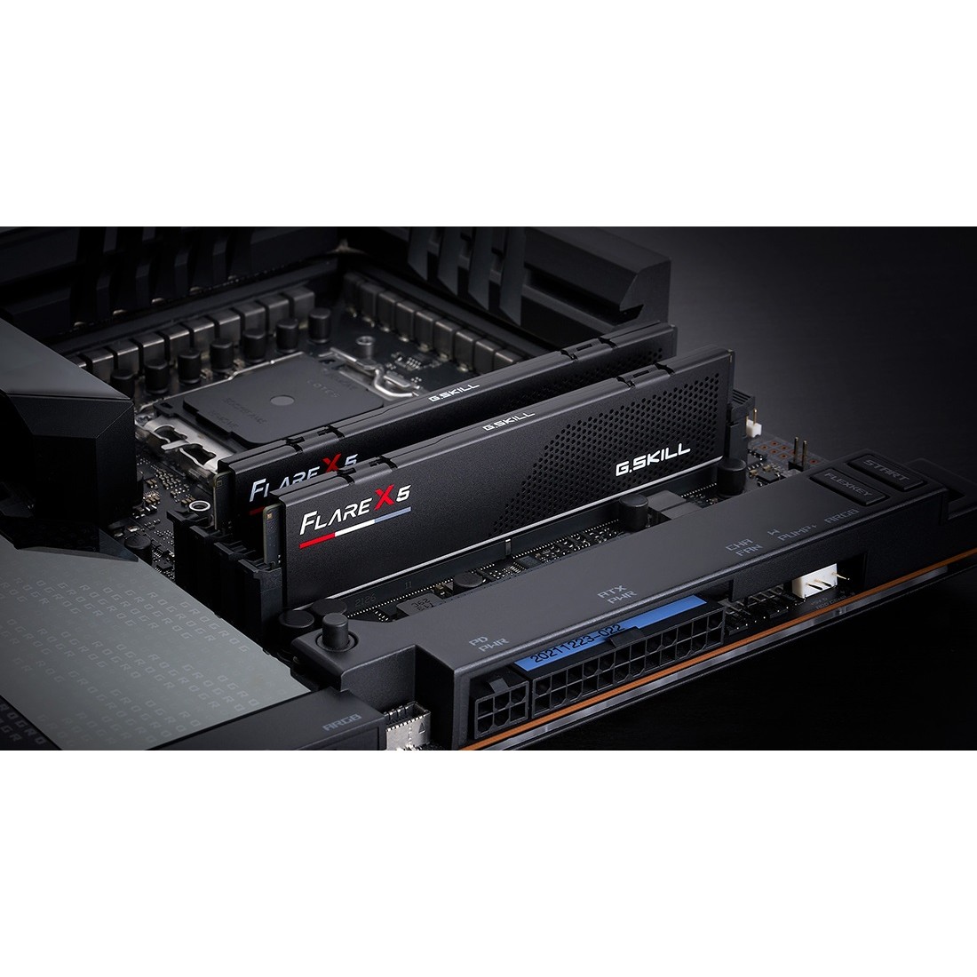 Memorija G.SKILL Flare X5 (DDR5, kit, 32 GB: 2 x 16 GB, DIMM 288-pin, 6000 MHz / PC5-48000, unbuffered)-5