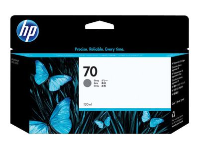 HP 70 - gray - original - DesignJet - ink cartridge